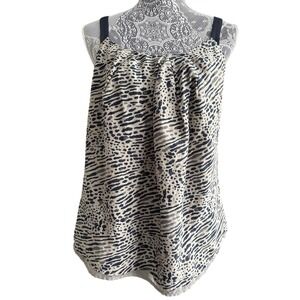 Gap Animal Print Silk Blend‎ Cami Lightweight Medium
